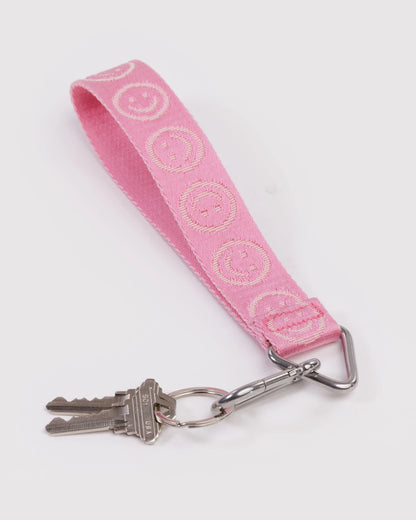 Pink Happy - Logo Keychain