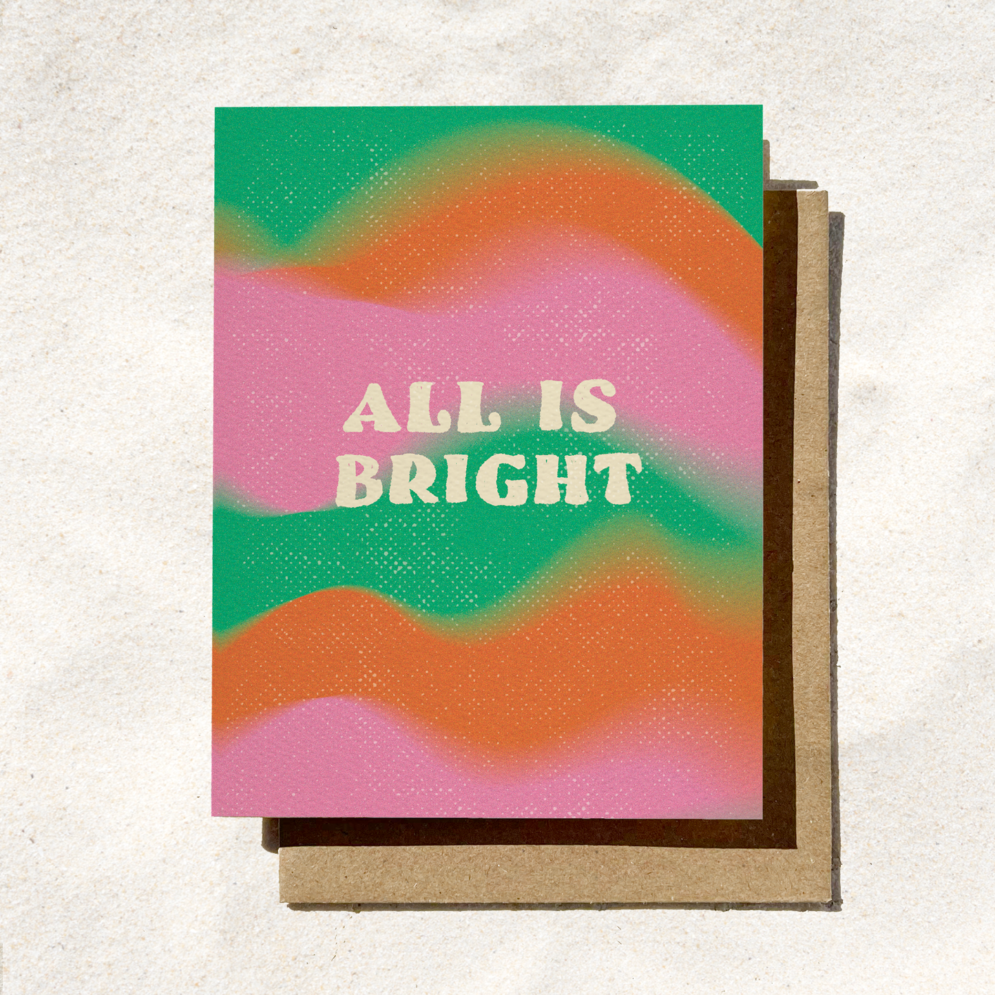 All Is Bright Holiday Card