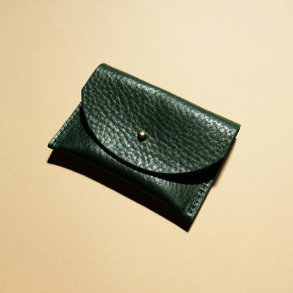 Kelp Leather Cardholder