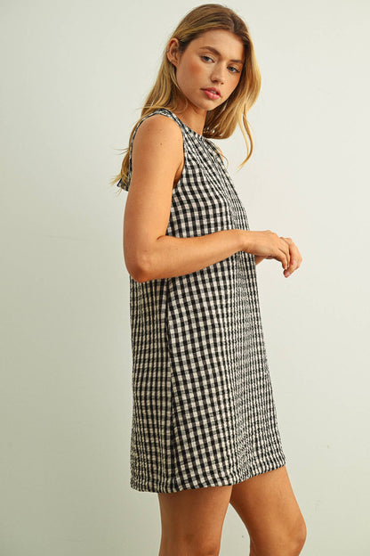 Gingham Mini Dress