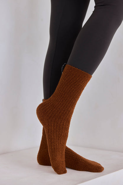 Cosy Socks- Sepia