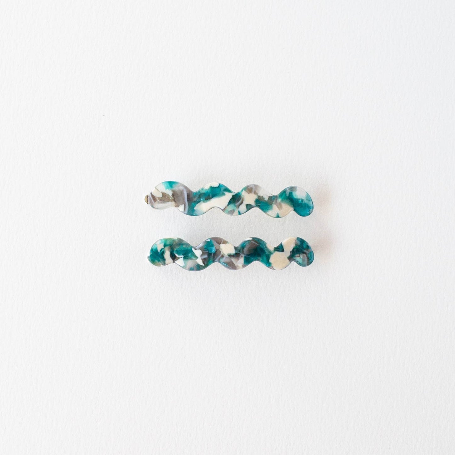 Eco Cloud Wave Slide Hair Pin Set