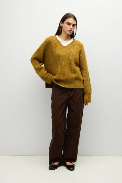The Olivia Sweater - Honey
