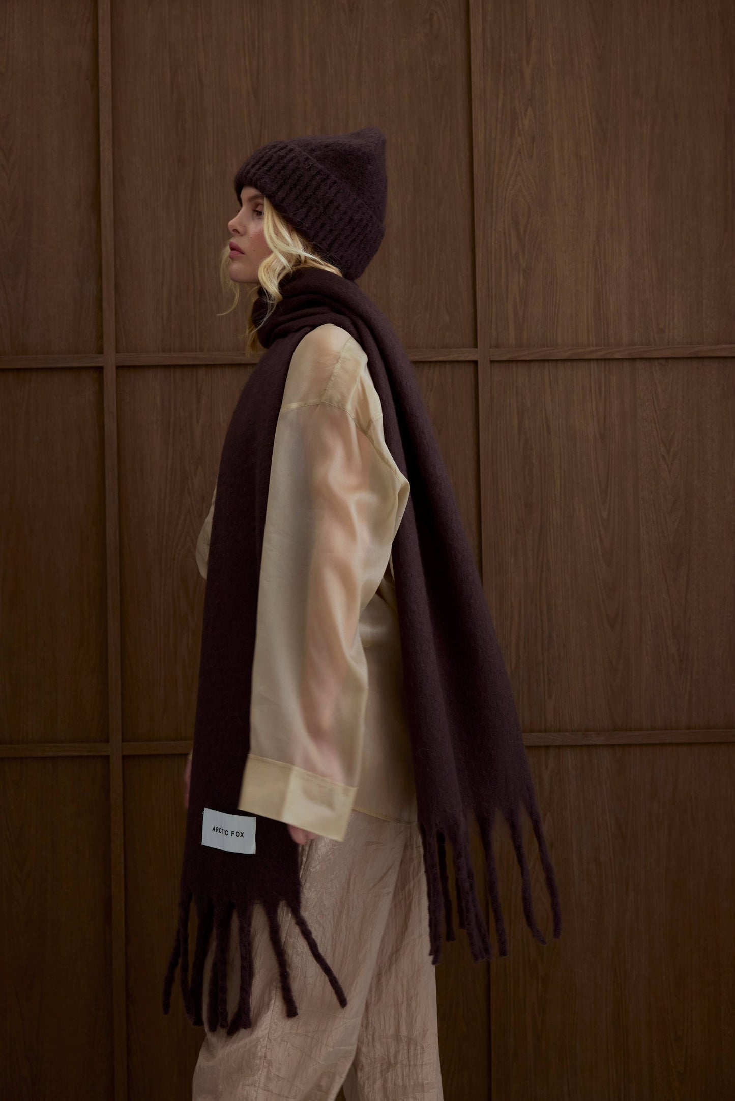 The Reykjavik Scarf - Ground Coffee