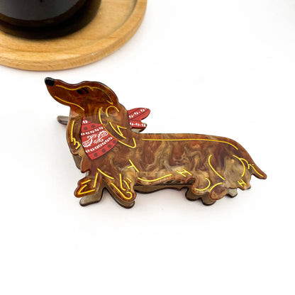 Dachshund Hair Clip