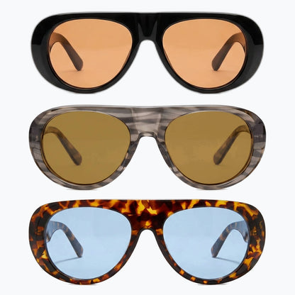 The Catalyst - Retro Aviator Sunglasses