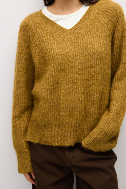 The Olivia Sweater - Honey