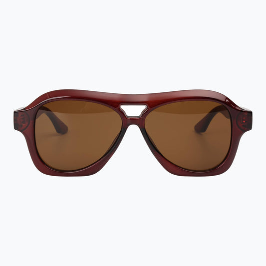 Burnout - Oversized Aviator Sunglasses