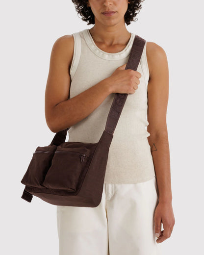 Coffee - Medium Cargo Crossbody