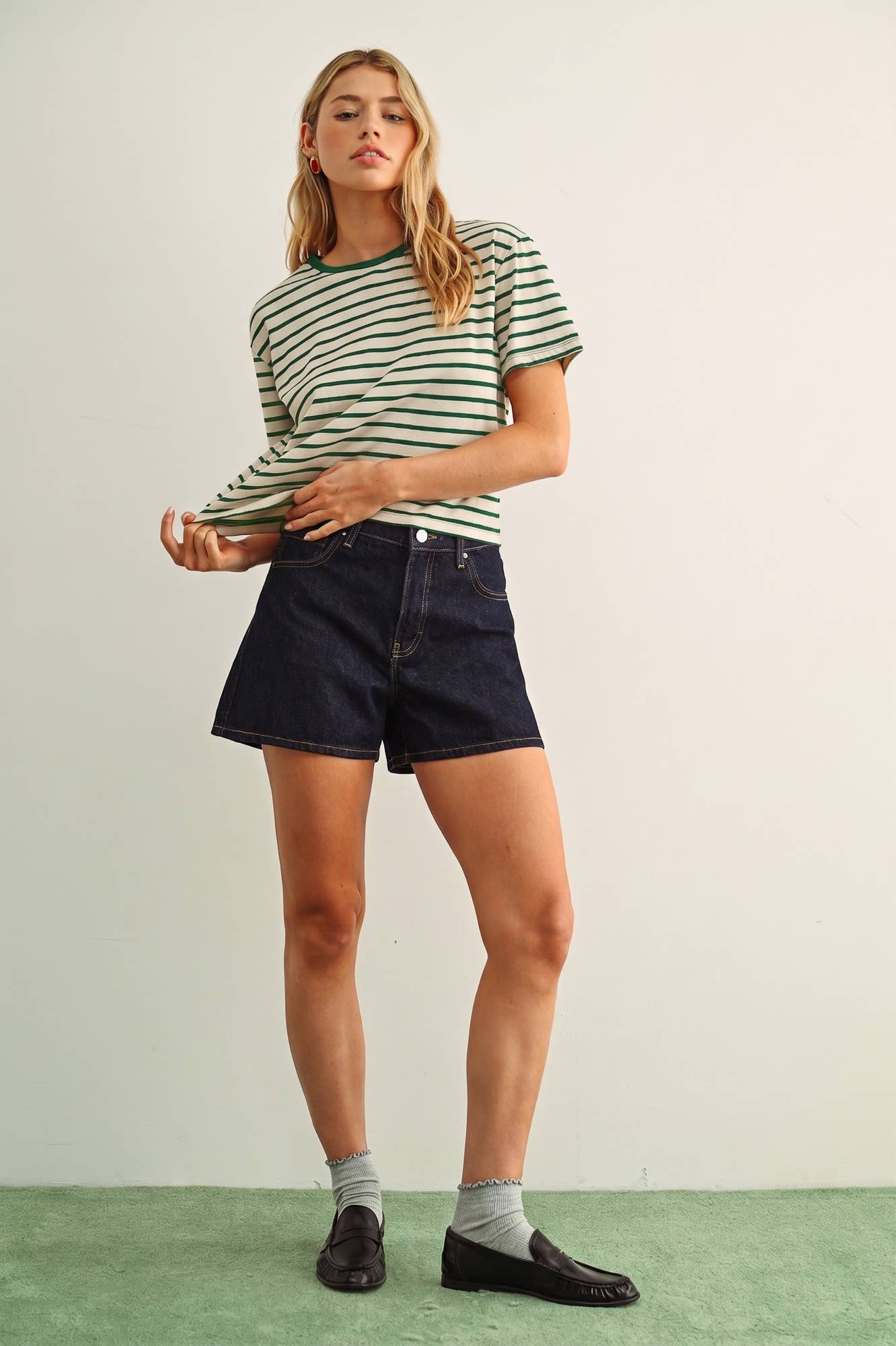 Stripe Ringer Tee
