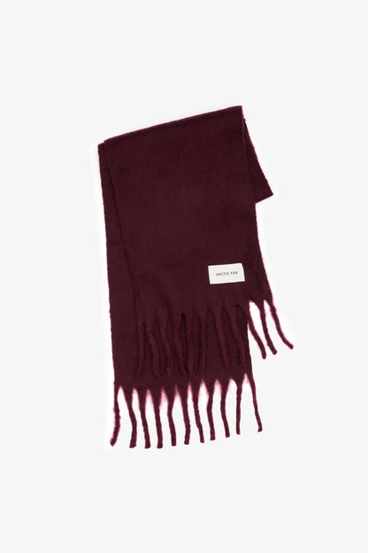 The Stockholm Scarf - Cherry Lacquer