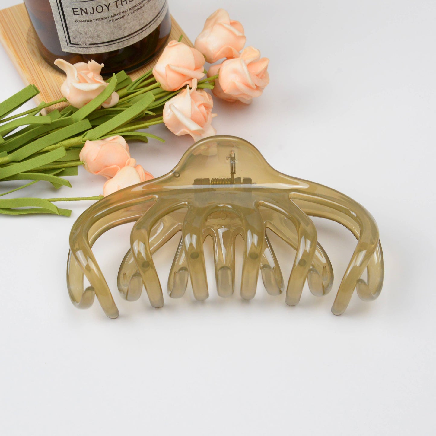 Transparent French Hair Claw Clip