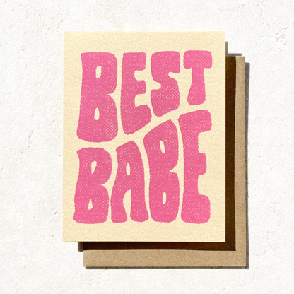 Best Babe Card