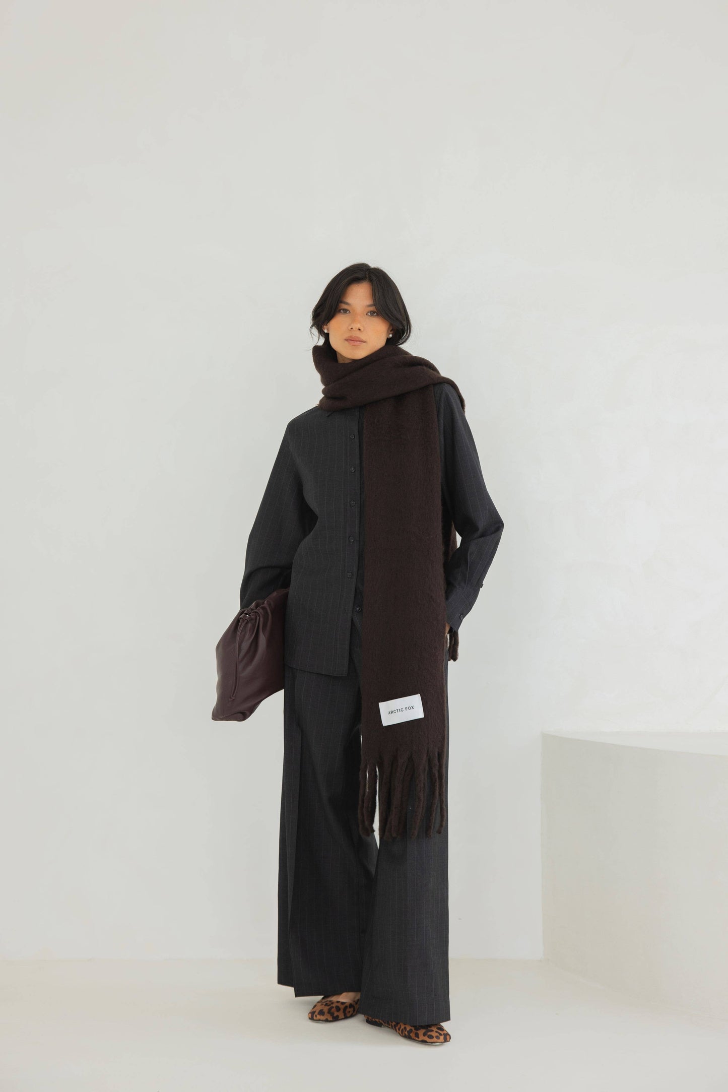 The Reykjavik Scarf - Ground Coffee