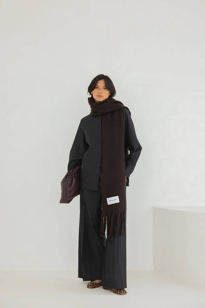 The Reykjavik Scarf - Ground Coffee