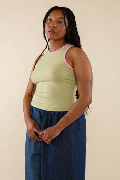 Melly Contrast Tank