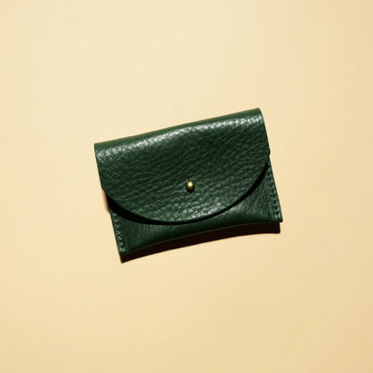 Kelp Leather Cardholder