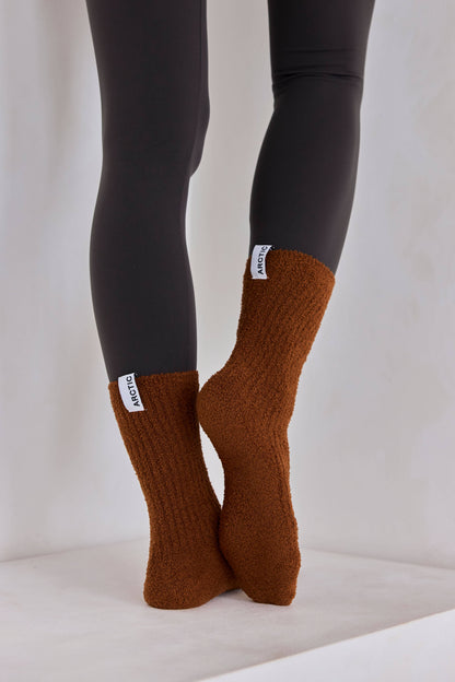 Cosy Socks- Sepia