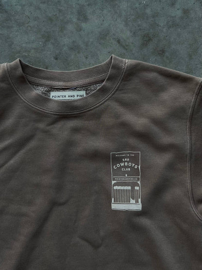 Cowboy Matchbook Crewneck Sweatshirt