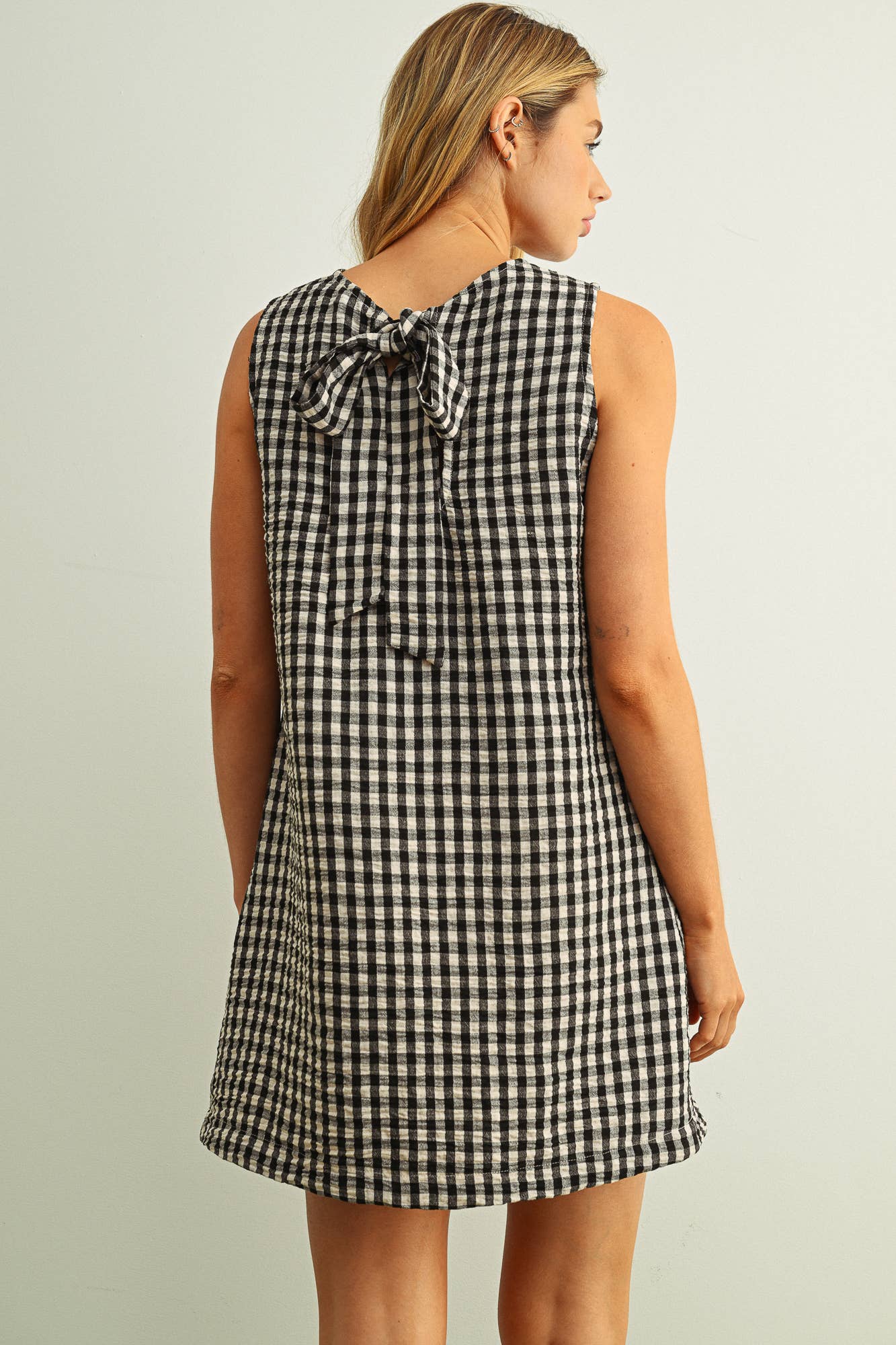 Gingham Mini Dress