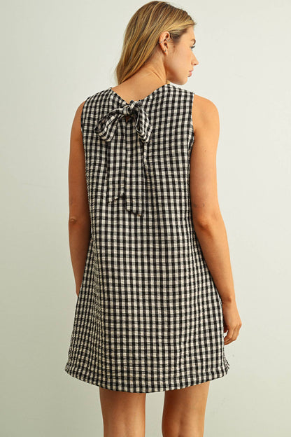 Gingham Mini Dress