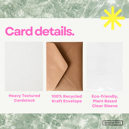 Happy Holidays Gingham Card