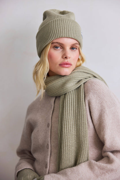 Recycled Bottle Beanie - Arctic Grey