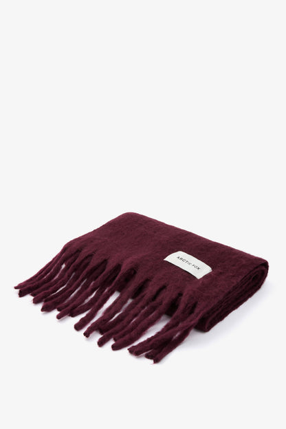 The Stockholm Scarf - Cherry Lacquer