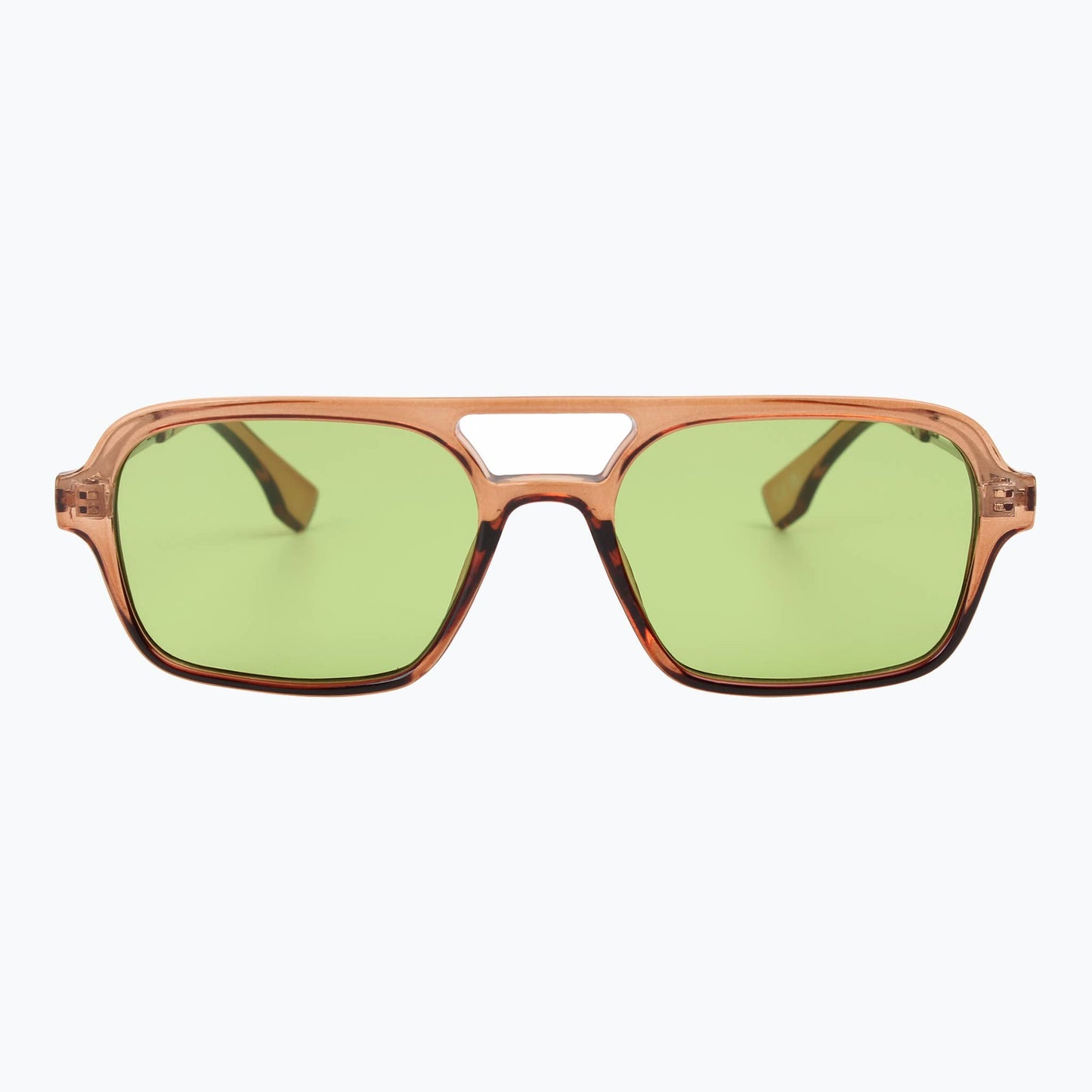 Groove Theory - Vintage Slim Aviator Sunglasses