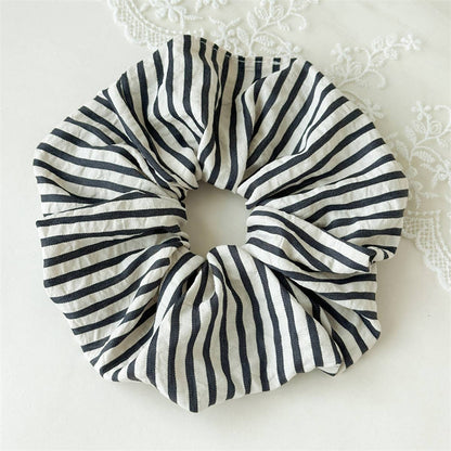 Striped Oversized Scrunchie