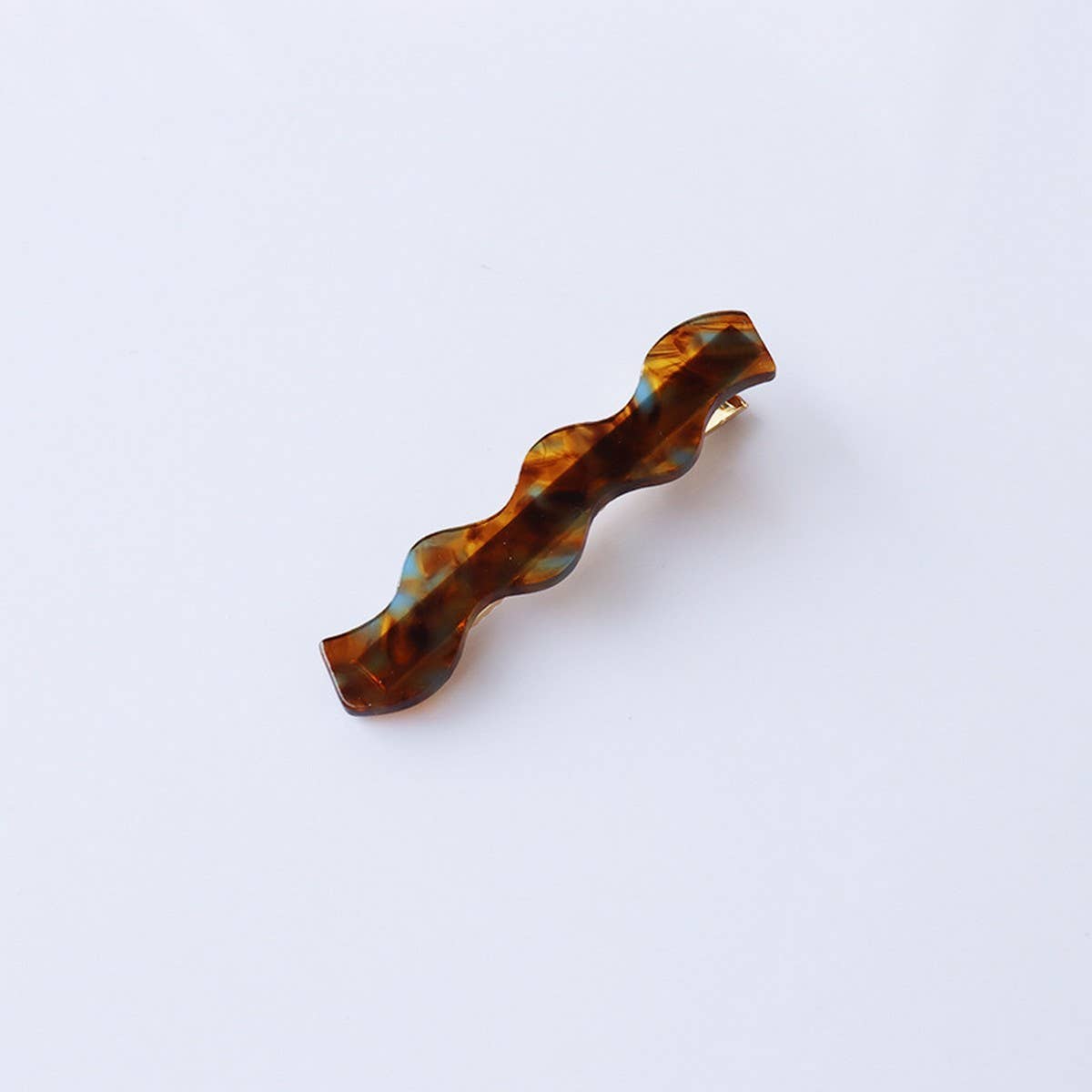 Wavy Acetate Hair Clip - Set of 2