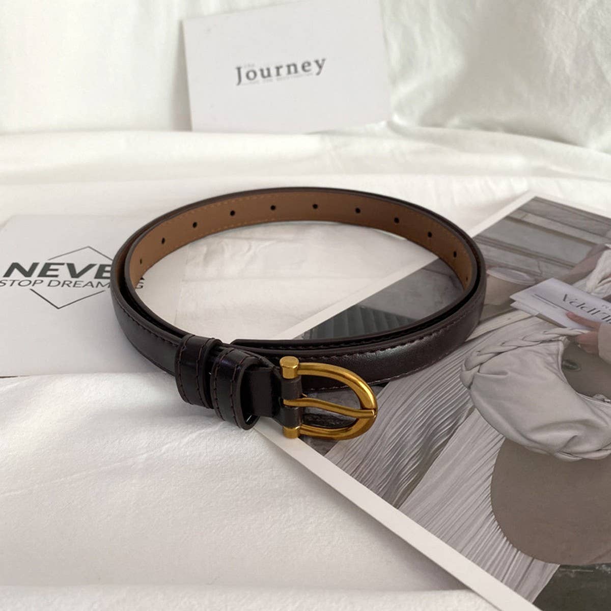 Retro Simple Thin Belt