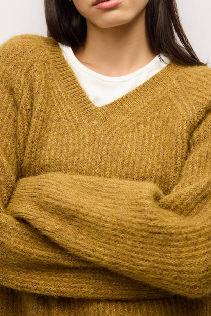 The Olivia Sweater - Honey