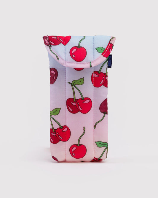 Cherries - Puffy Glasses Sleeve