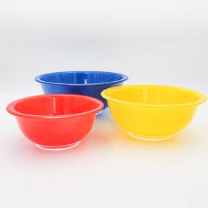 80s Primary Color Pyrex Bowls (3)