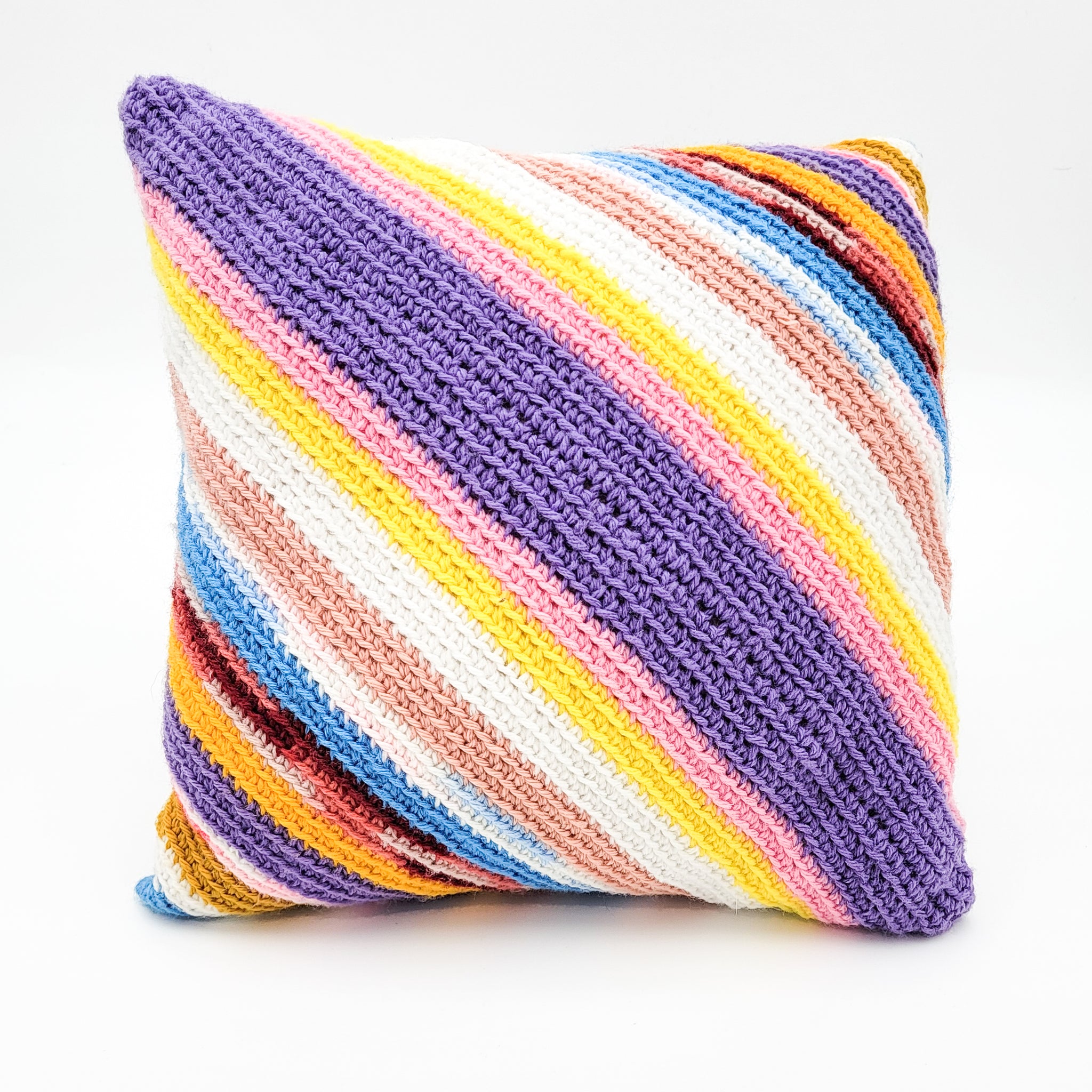 70s Crochet Pillow