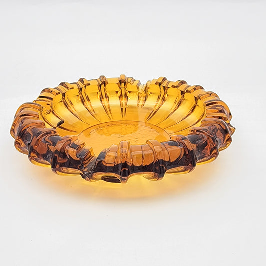 40s Yellow Ashtray