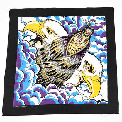 90s Eagle Man Indigenous Inspired Bandana