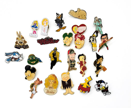 Cartoon Pins - Small