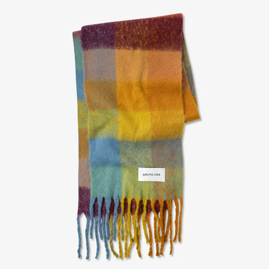 The Reykjavik Scarf - Yellow Check