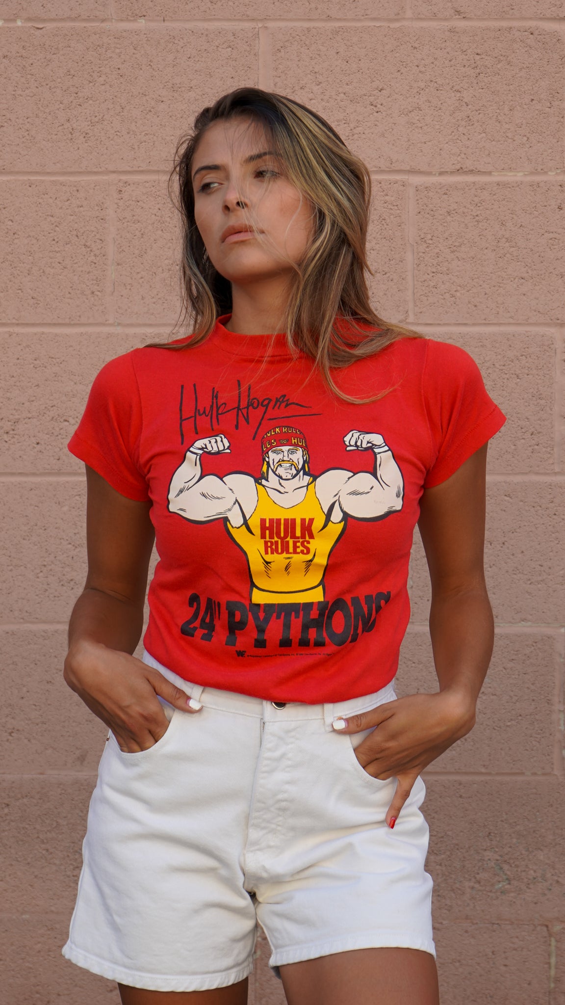 80s Hulk Hogan 24" Pythons Tee