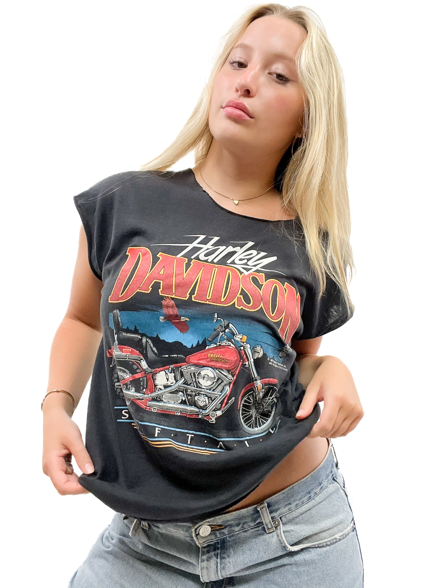 80s Harley Cutoff