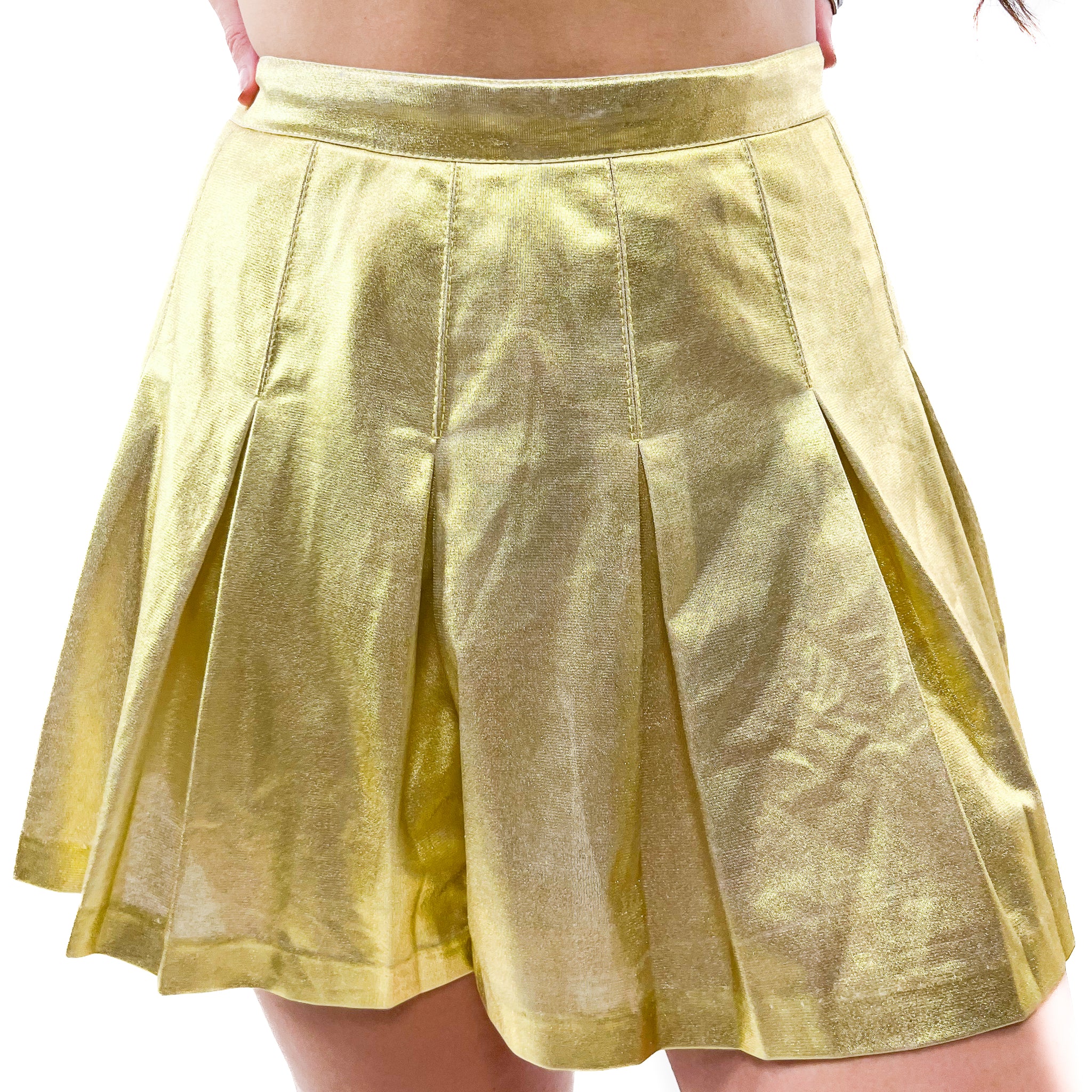 90s California Gold Skirt