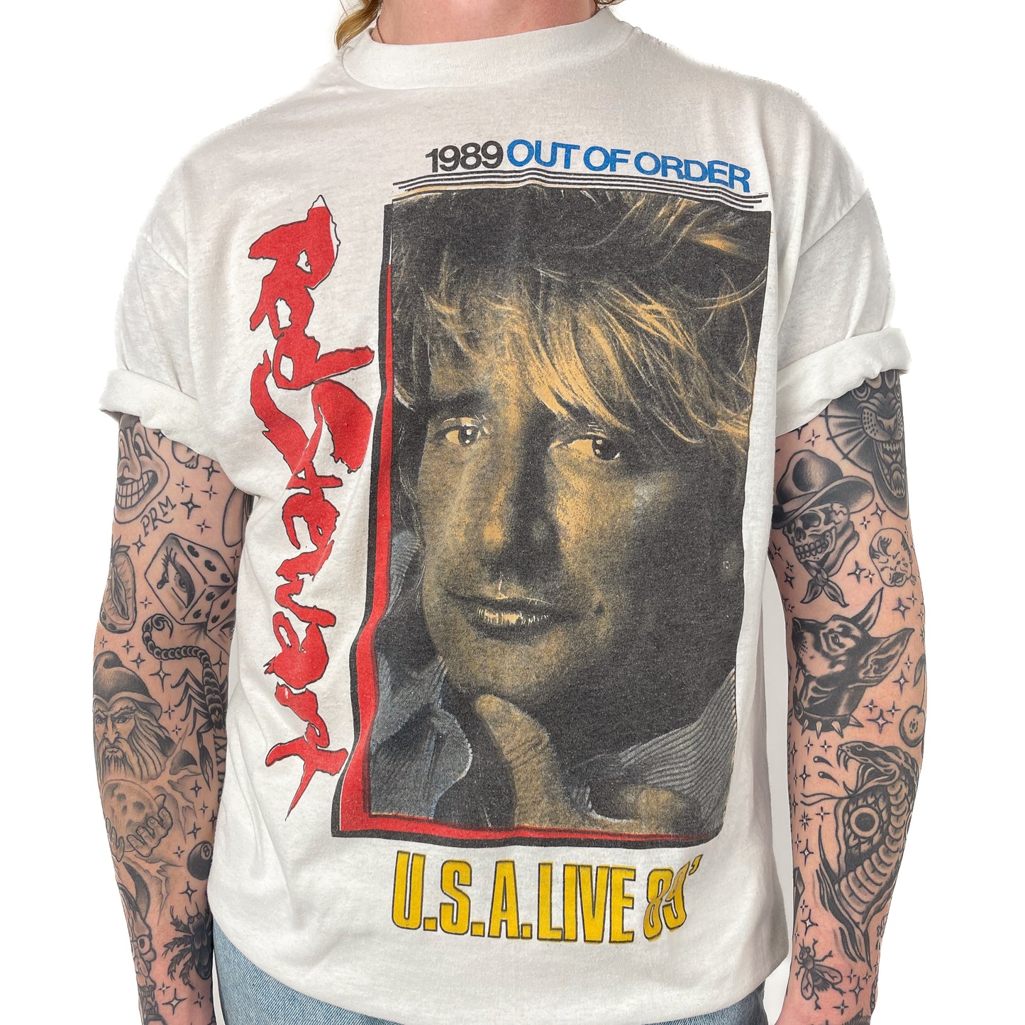80s Rod Stewart Tour Tee