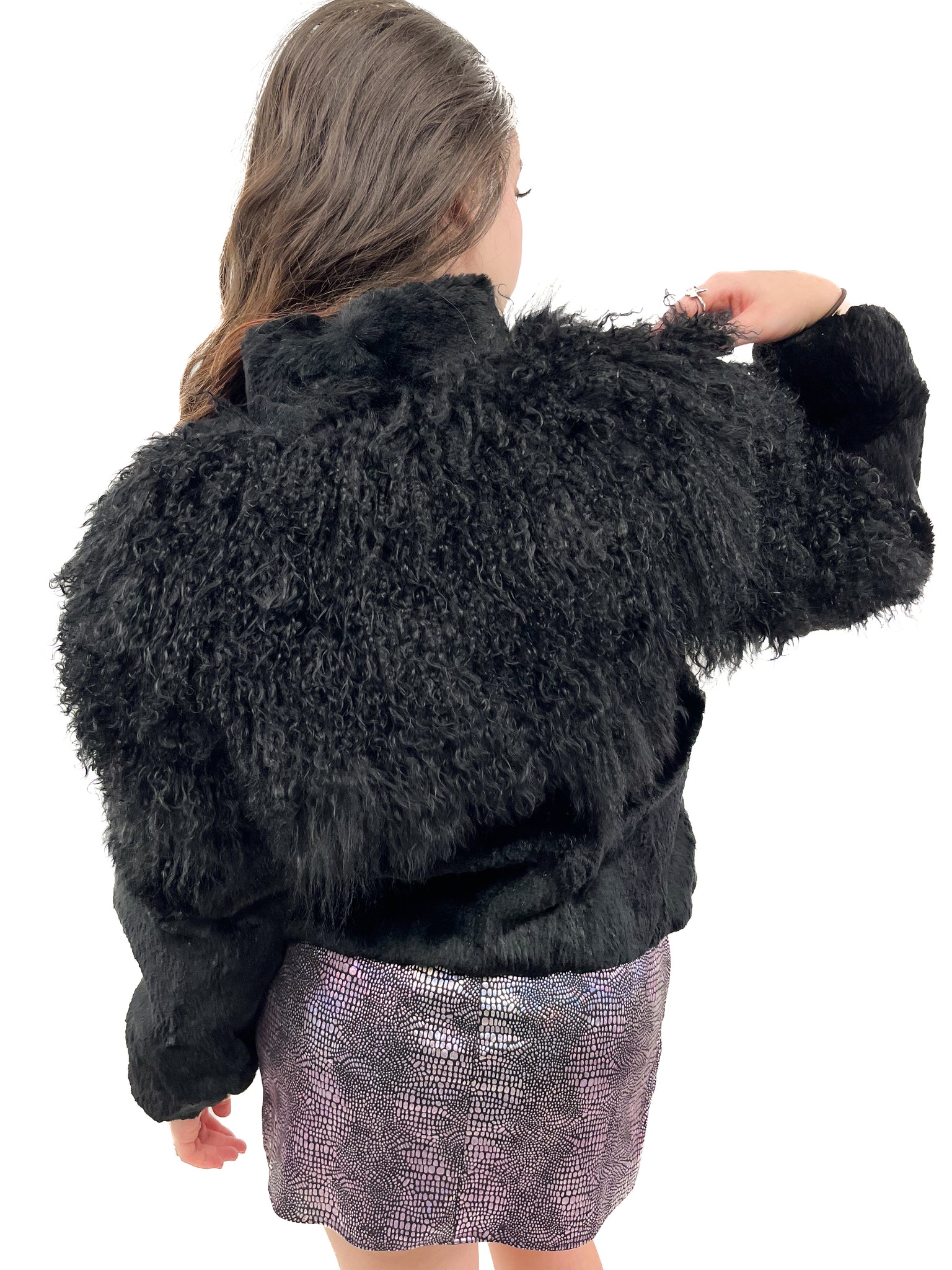 80s French Fur Coat