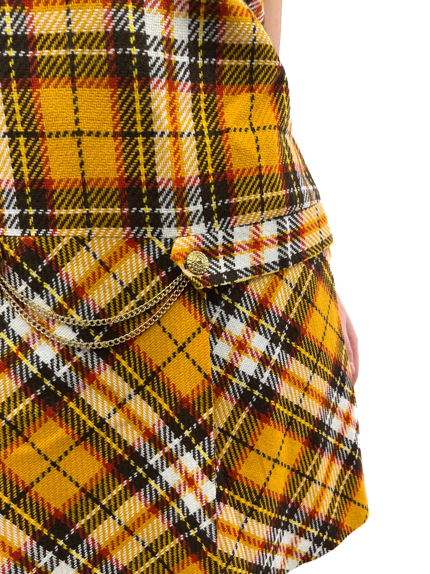 70s Handmade Wool Dress