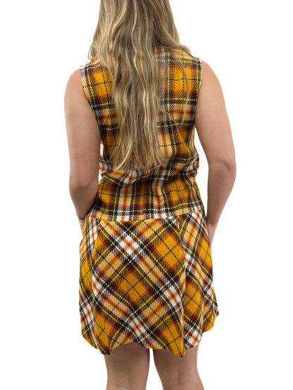 70s Handmade Wool Dress