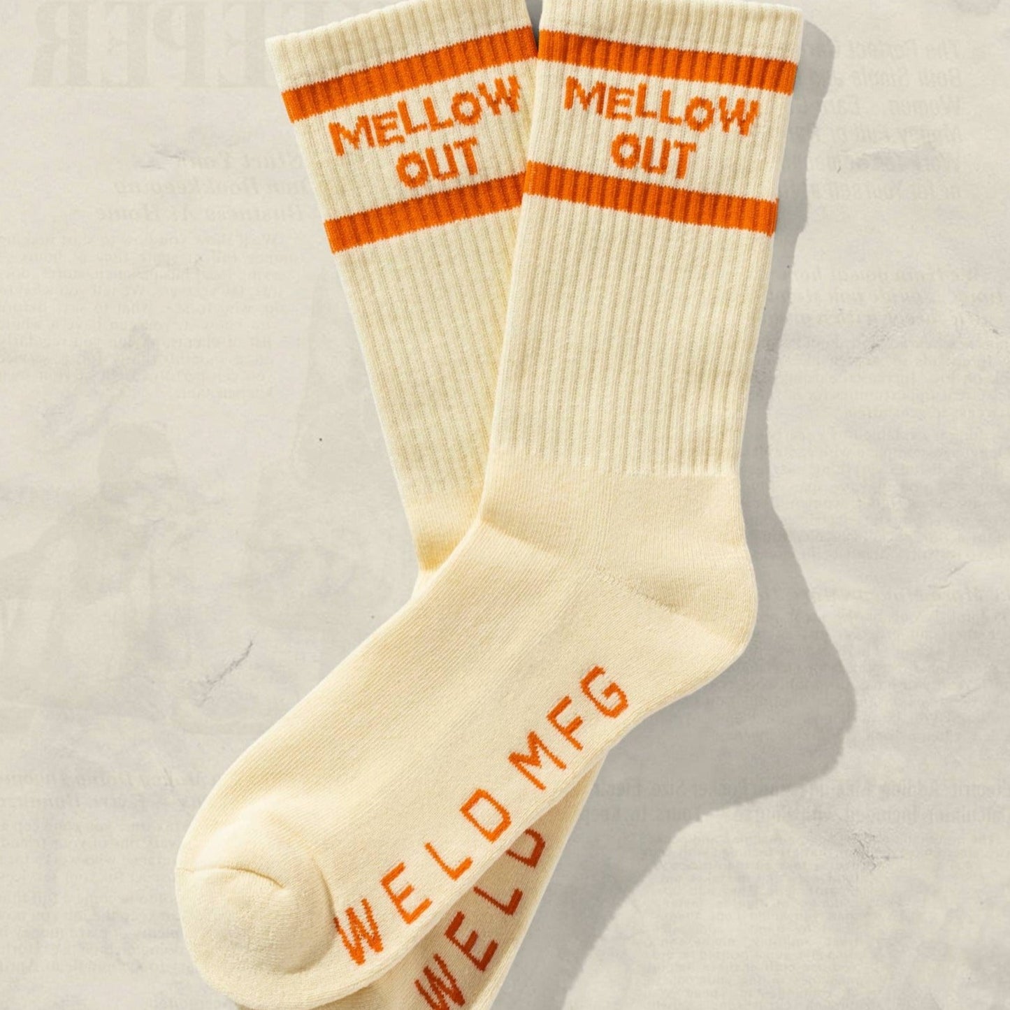 “Mellow Out” Crew Socks