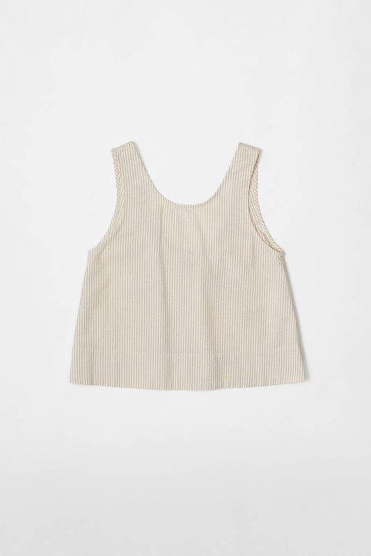 The Florence Top | Scooped Back Sleeveless Top